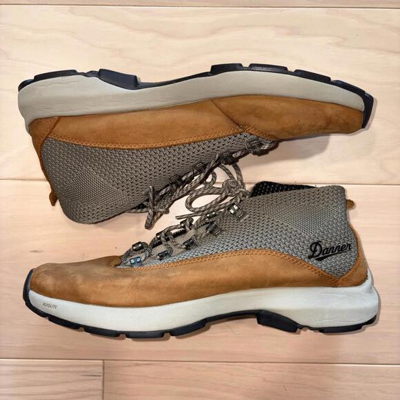 Danner Caprine Mesh Hiker Men’s Size 10.5 Taupe Glazed Ginger Lifestyle Shoes - Picture 3 of 8